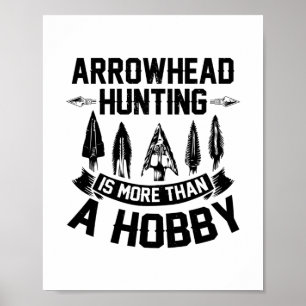 Pfeiljagd   Arrowhead Hunter Gift Ideas Poster