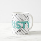 Pfeilkaffee-Tasse Kaffeetasse (VorderseiteRechts)