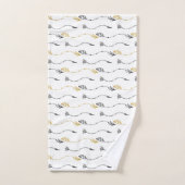 Pfeilmuster Badhandtuch Set (Handtuch)