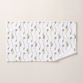 Pfeilmuster Badhandtuch Set (Handtuch)