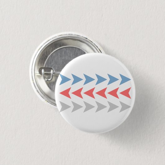 Pfeilmuster Button (Vorne & Hinten)