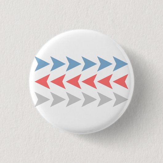 Pfeilmuster Button (Vorderseite)