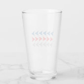 Pfeilmuster Glas (Rückseite)