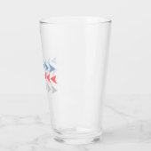 Pfeilmuster Glas (Links)