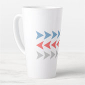 Pfeilmuster Milchtasse (Linke Ecke)