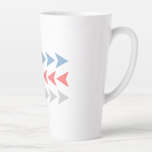 Pfeilmuster Milchtasse (Rechts)