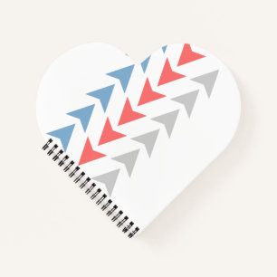 Pfeilmuster Notizblock