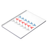 Pfeilmuster Notizblock (Linke Seite)