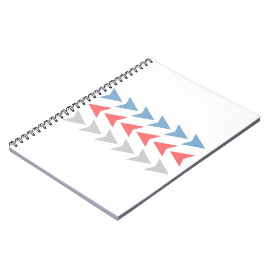 Pfeilmuster Notizblock (Linke Seite)