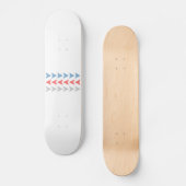 Pfeilmuster Skateboard (Vorderseite)