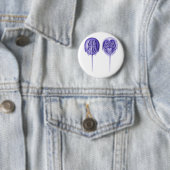 Pfeilschwanzkrebs Button (Beispiel)