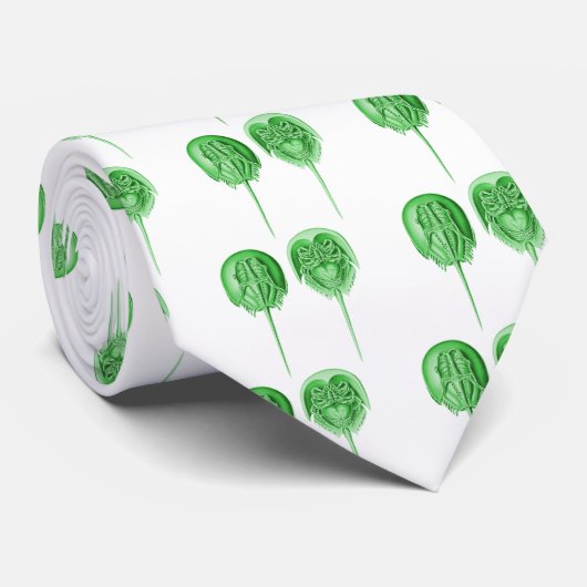 Pfeilschwanzkrebs Krawatte (Gerollt)