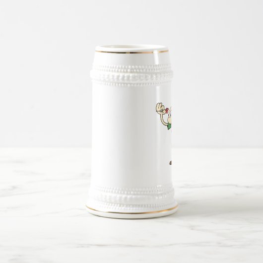 Pfeilspieler Bierglas (Mittel)