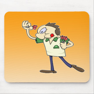 Pfeilspieler Mousepad