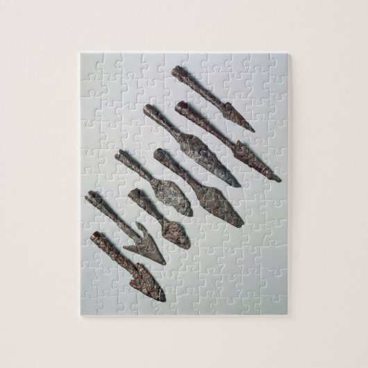 Pfeilspitzen, Eisenzeitalter (Eisen) Puzzle (Vertikal)