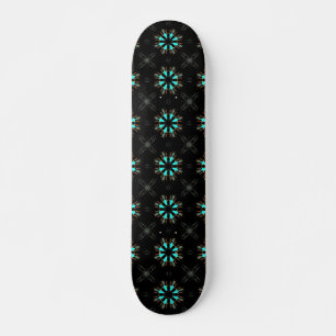 Pfeilspitzen-Federn Pow-wow-Muster Thunder_Cove Skateboard