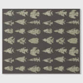 Pfeilspitzen Geschenkpapier (Flach)