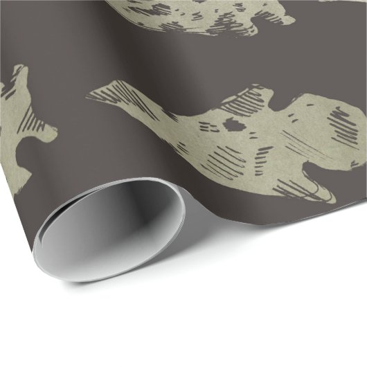 Pfeilspitzen Geschenkpapier (Rolleneckpunkt)