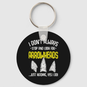 Pfeilspitzen Jagd Flint Sammeln von Flintknapping  Schlüsselanhänger