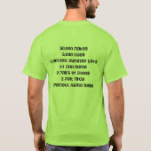 Pfeilspitzen-Jagd T-Shirt (Rückseite)