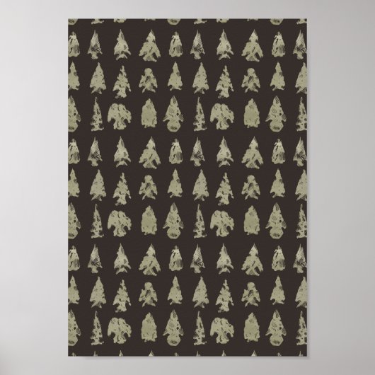 Pfeilspitzen Poster (Vorne)