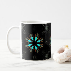 Pfeilspitzen Pow-wow Muster Thunder_Cove Kaffeetasse