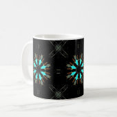 Pfeilspitzen Pow-wow Muster Thunder_Cove Kaffeetasse (Vorderseite Links)
