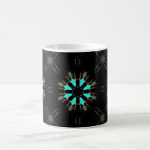 Pfeilspitzen Pow-wow Muster Thunder_Cove Kaffeetasse (Mittel)