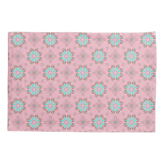 Pfeilspitzen Pow-wow Muster Thunder_Cove Kissenbezug (Rückseite)