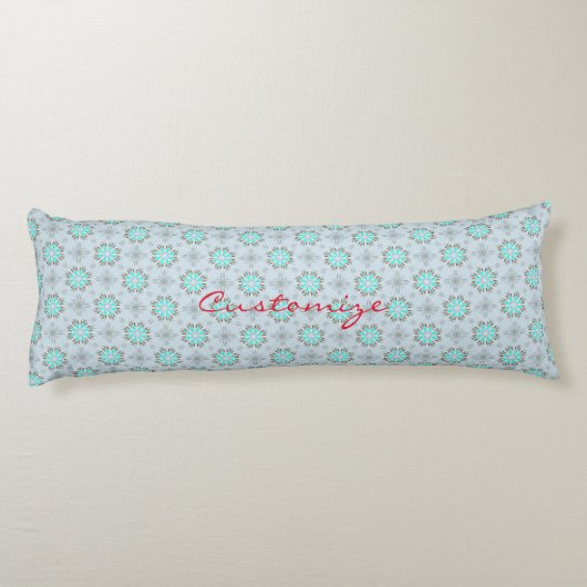 Pfeilspitzen Pow-wow Muster Thunder_Cove Seitenschläferkissen (Rückseite)