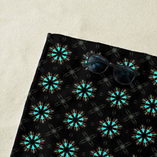 Pfeilspitzen Pow-wow Muster Thunder_Cove Strandtuch (Beispiel)