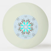 Pfeilspitzen Pow-wow Muster Thunder_Cove Tischtennisball (Vorderseite)