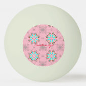 Pfeilspitzen Pow-wow Muster Thunder_Cove Tischtennisball (Rückseite)