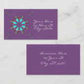 Pfeilspitzen Pow-wow Muster Thunder_Cove Visitenkarte (Vorne/Hinten)