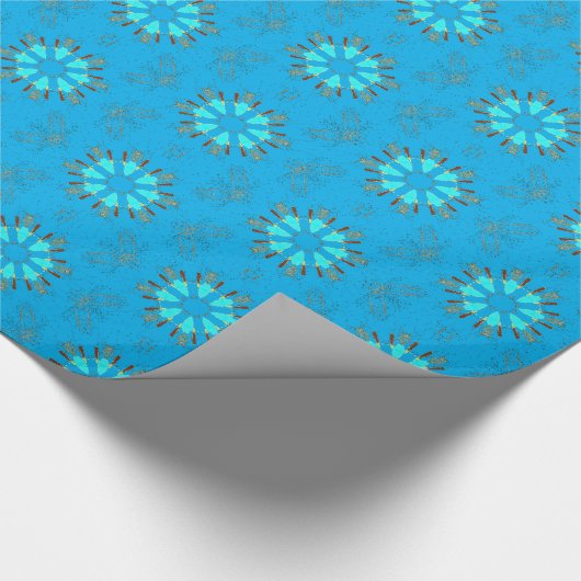 Pfeilspitzen Pow-wow Thunder_Cove Geschenkpapier (Ecke)