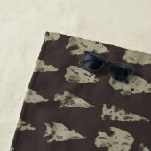 Pfeilspitzen Strandtuch (Beispiel)