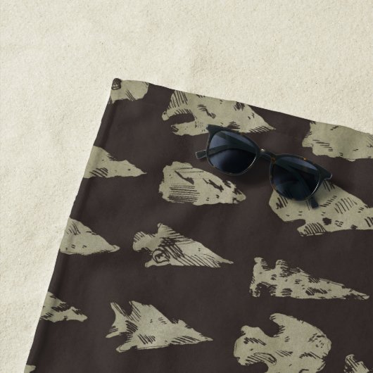 Pfeilspitzen Strandtuch (Beispiel)