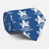 Pfeilspitzen und Wasser Krawatte (Gerollt)