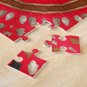 Pfeilspitzenmuster Puzzle (Seite)