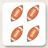 Pfeilwerfen der American Football Illustration Getränkeuntersetzer (Vorderseite)