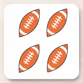 Pfeilwerfen der American Football Illustration Getränkeuntersetzer