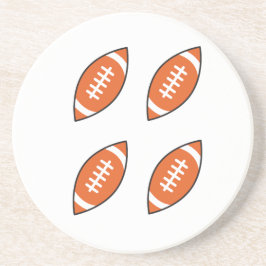 Pfeilwerfen der American Football Illustration Getränkeuntersetzer