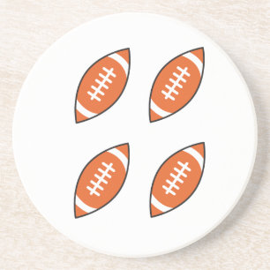 Pfeilwerfen der American Football Illustration Getränkeuntersetzer