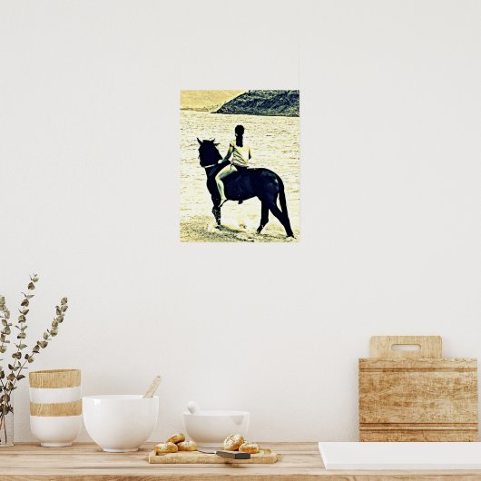 Pferd2 Poster (Küche)