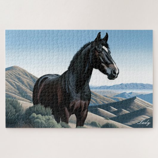Pferd 1000 Stück Puzzle (Horizontal)