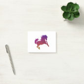 Pferd - 1 - bunt post-it klebezettel (Büro)