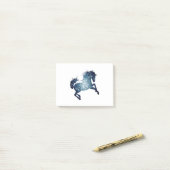 Pferd - 1 Galaxie Post-it Klebezettel (Auf Schreibtisch)