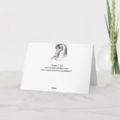 Pferd 1 karte (Rückseite)