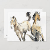 Pferd 2013 postkarte (Vorne/Hinten)