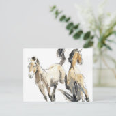 Pferd 2013 postkarte (Stehend Vorderseite)